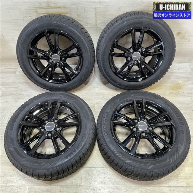 ゴルフ7 等 ユーロテック 6 5 16 48 H 112 バリ溝 ヨコハマ IG 60 205 55 R 16インチ スタッドレス 4本セット 009 k