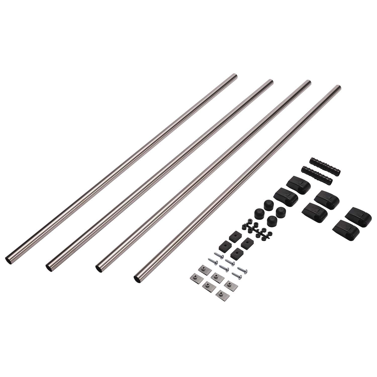 在庫 カーメイト CARMATE 車内収納 クロスライド シリーズ サイドバー ハイエース キャラバン 用 左右セット NS 122