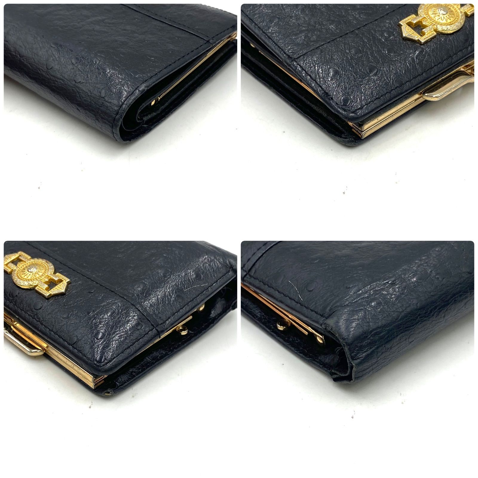 GIANNI VERSACE ジャンニヴェルサーチェ ヴェルサーチ オーストリッチ