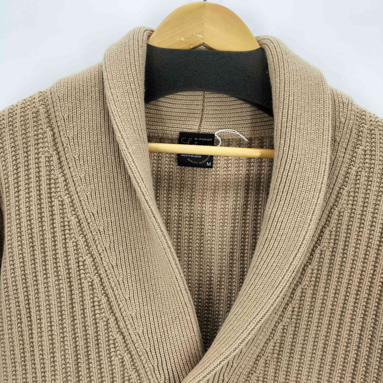 Letroyes ショールカラー カーディガン クルチアーニ グランサッソ