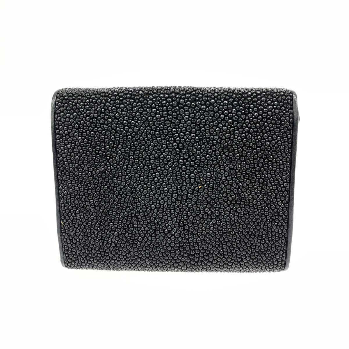 Stingray スティングレイ 二つ折りがま口財布 ガルーシャ/エイ革