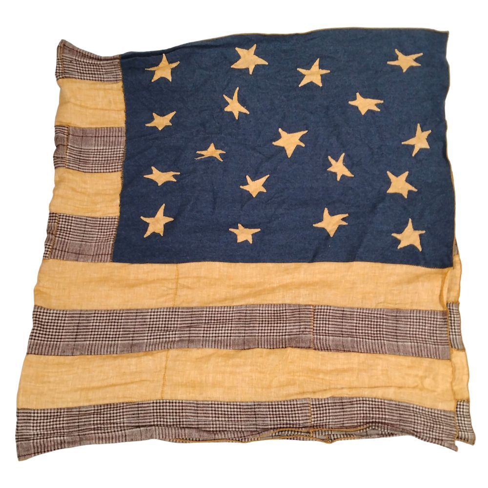 VISVIM ビズビム 品番 FLAG STOLE STARS ストール ベージュ系 | 53096