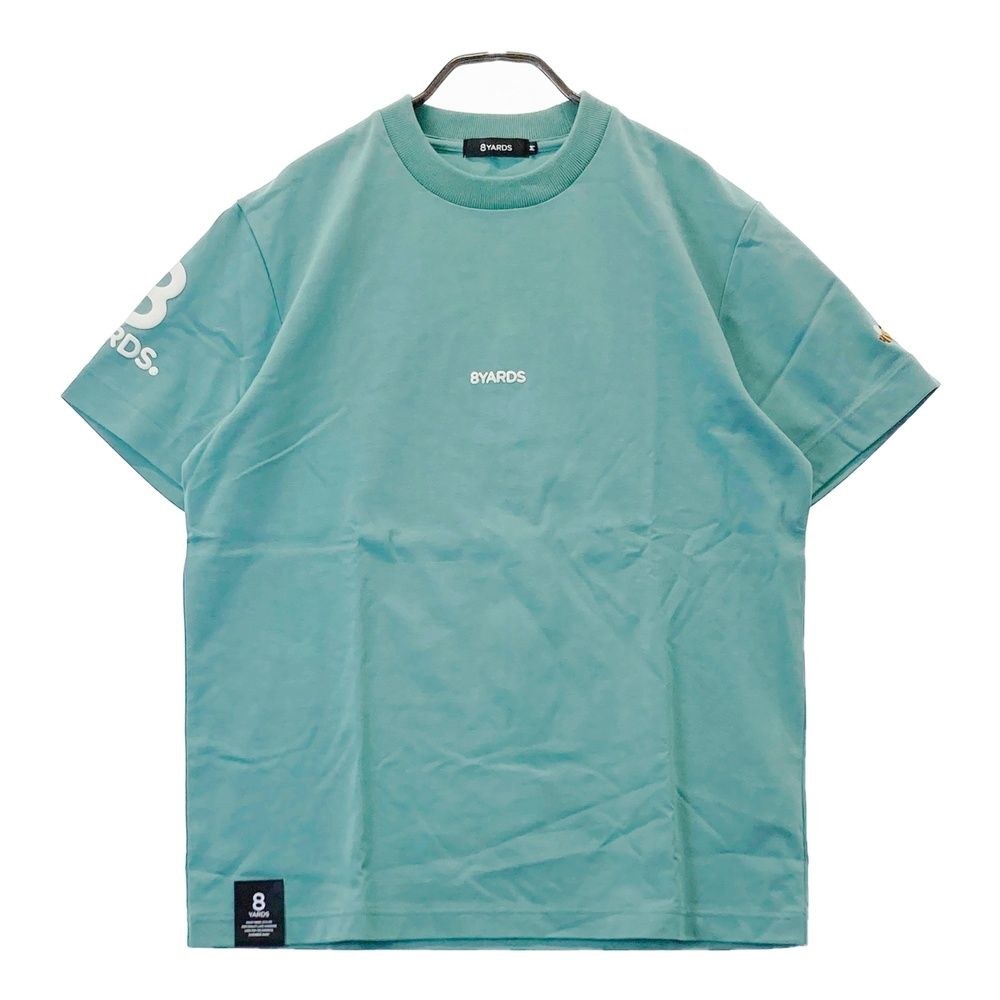 サイズ M 8 YARDS ハチヤーズ モデル 半袖Tシャツ グリーン系 ゴルフウェア メンズ ストスト