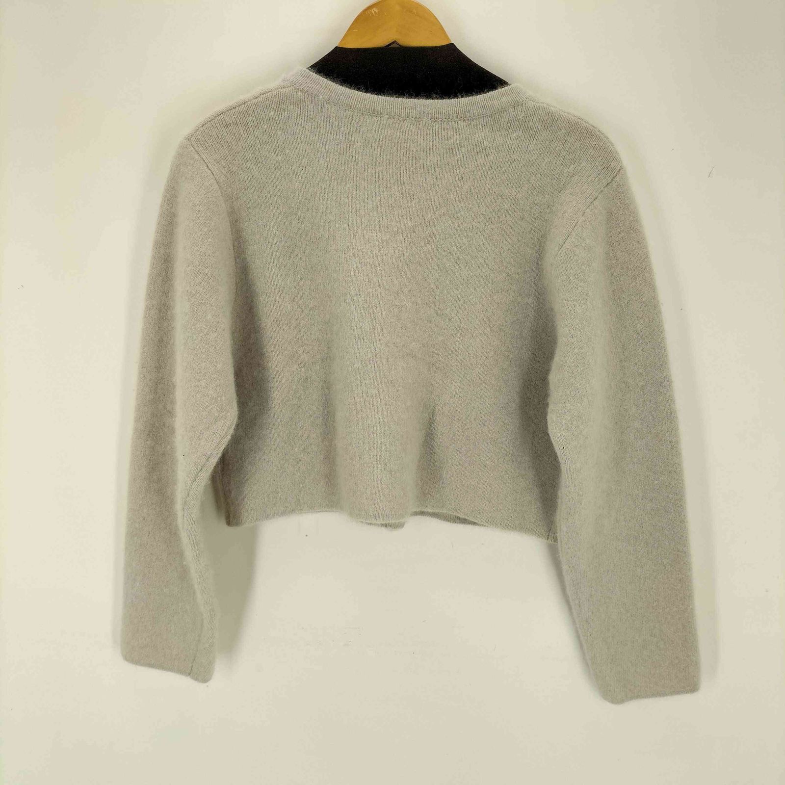 コヒナ COHINA フォックスアンゴラダブルフェイスニットジャケット