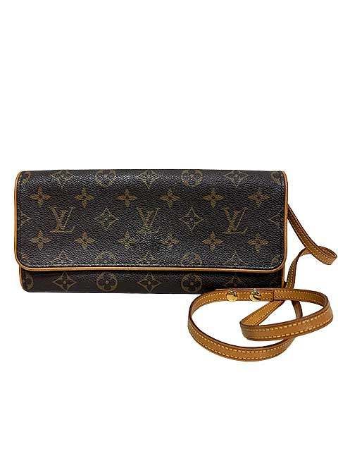 中古】LOUIS VUITTON ルイヴィトン M51852 ポシェットツインGM