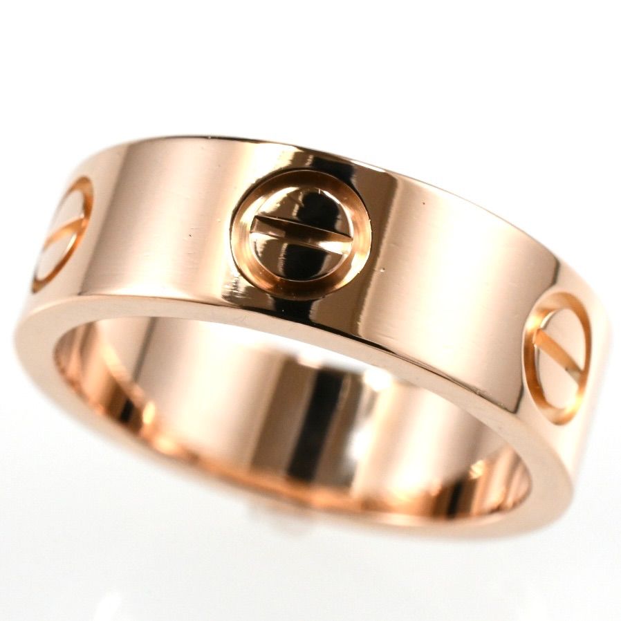 Cartier カルティエ ラブリング K18PG ピンクゴールド SIZE:48 Au750