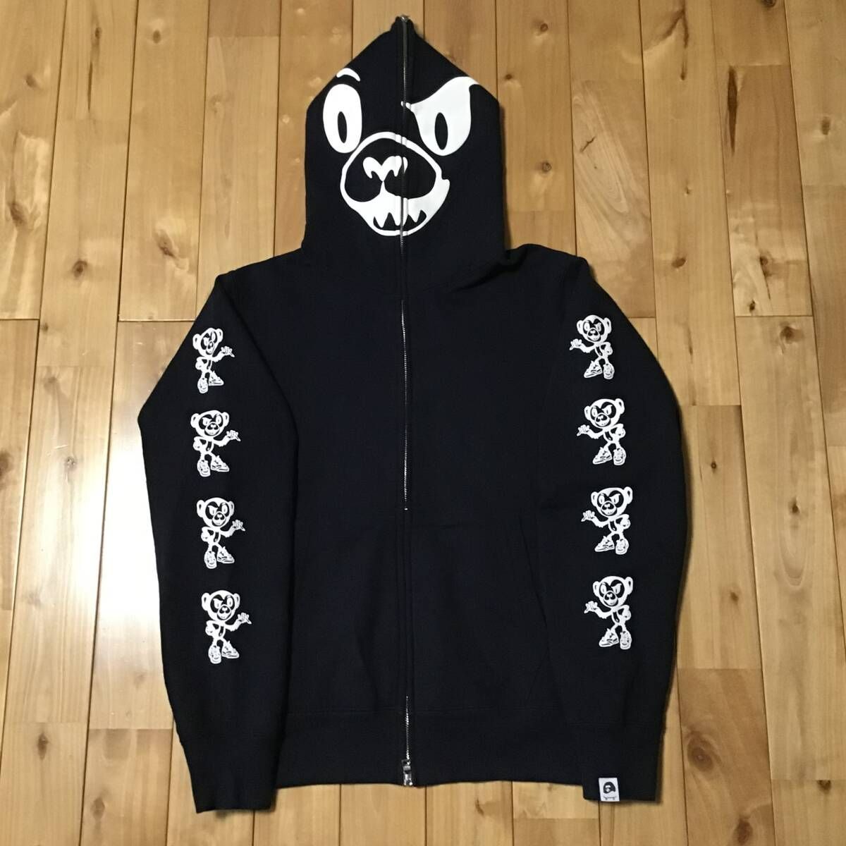 スケシン YOPPY BAPE パーカー a bathing ape 江川芳文 ☆激レア スケシン × YOPPY × BAPE パーカー Mサイズ a bathing ape