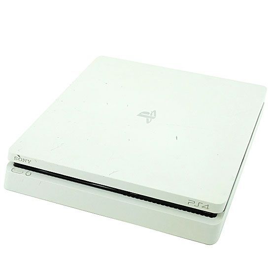 bn 1 SONY プレイステーション4 TB ホワイト CUH- コントローラー ゴム足なし 本体いたみ 元箱あり