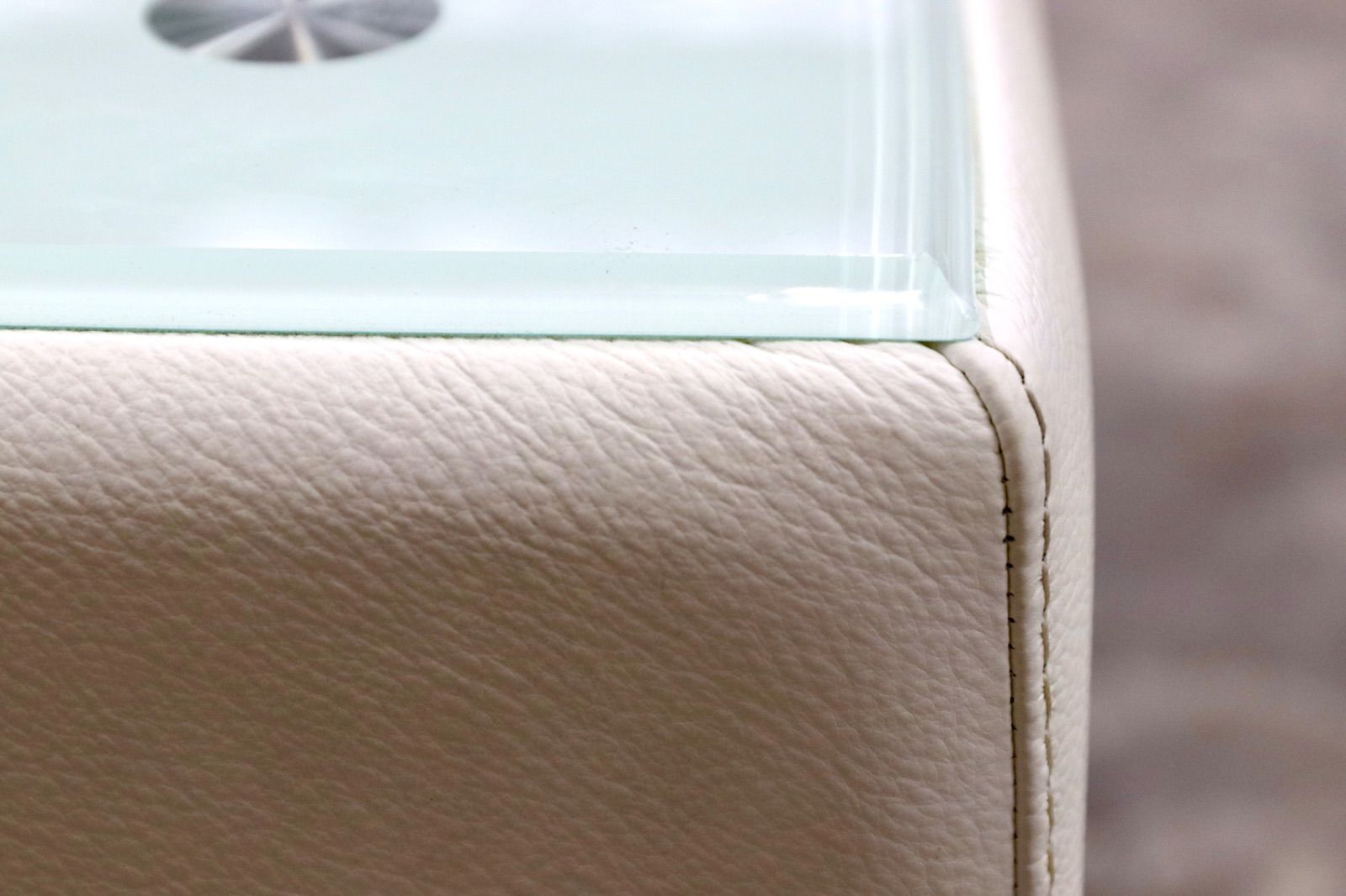 KELVIN GIORMANI ガラスセンターテーブル ケルビンジョルマーニ/KELVIN GIORMANIレザーガラスセンターテーブル