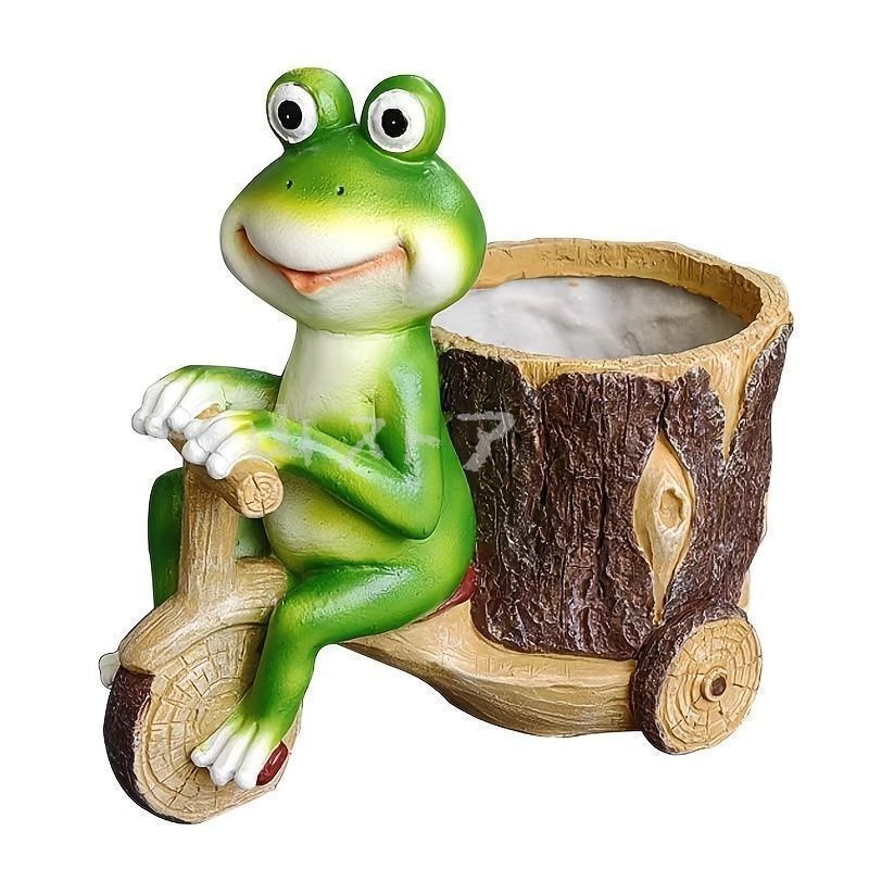 鉢植え 植木鉢 プランター プラントポット フラワーポット 自転車を