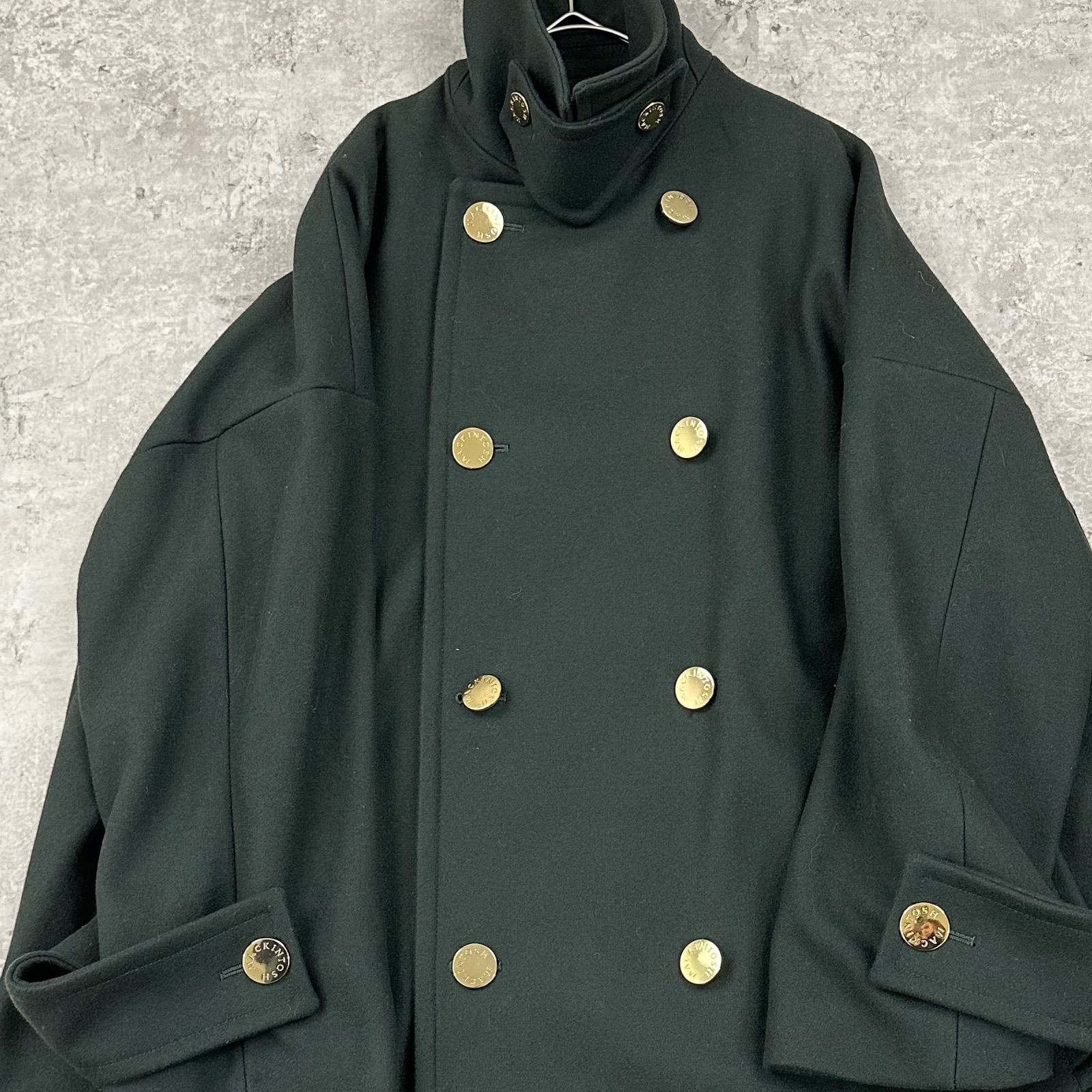 美品】マッキントッシュ HUMBIE DOUBLE 金ボタン ハンビーコート