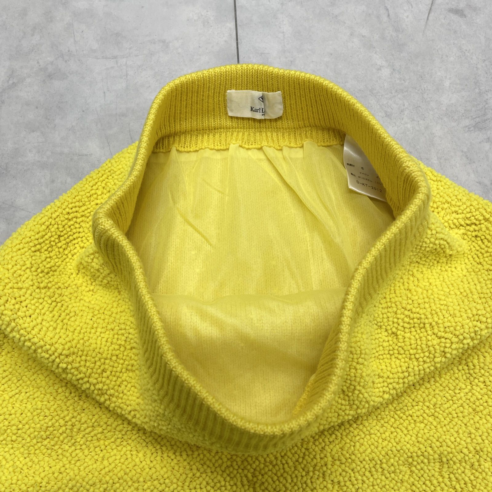 Karl Lagerfeld カールラガーフェルド セットアップ ノーカラー