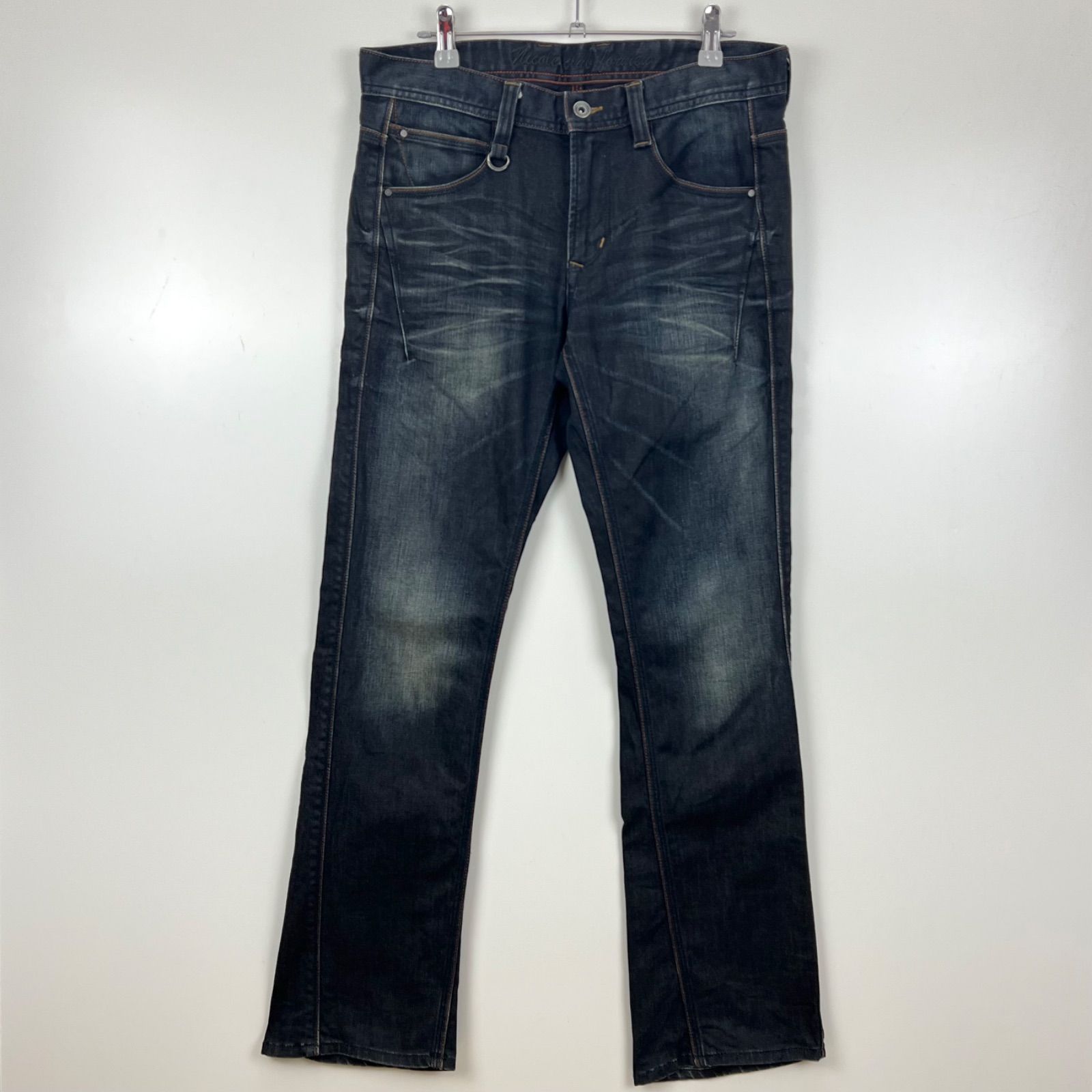 NICOLE CLUB FOR MEN 00s y2k archive straight grunge denim pants 46