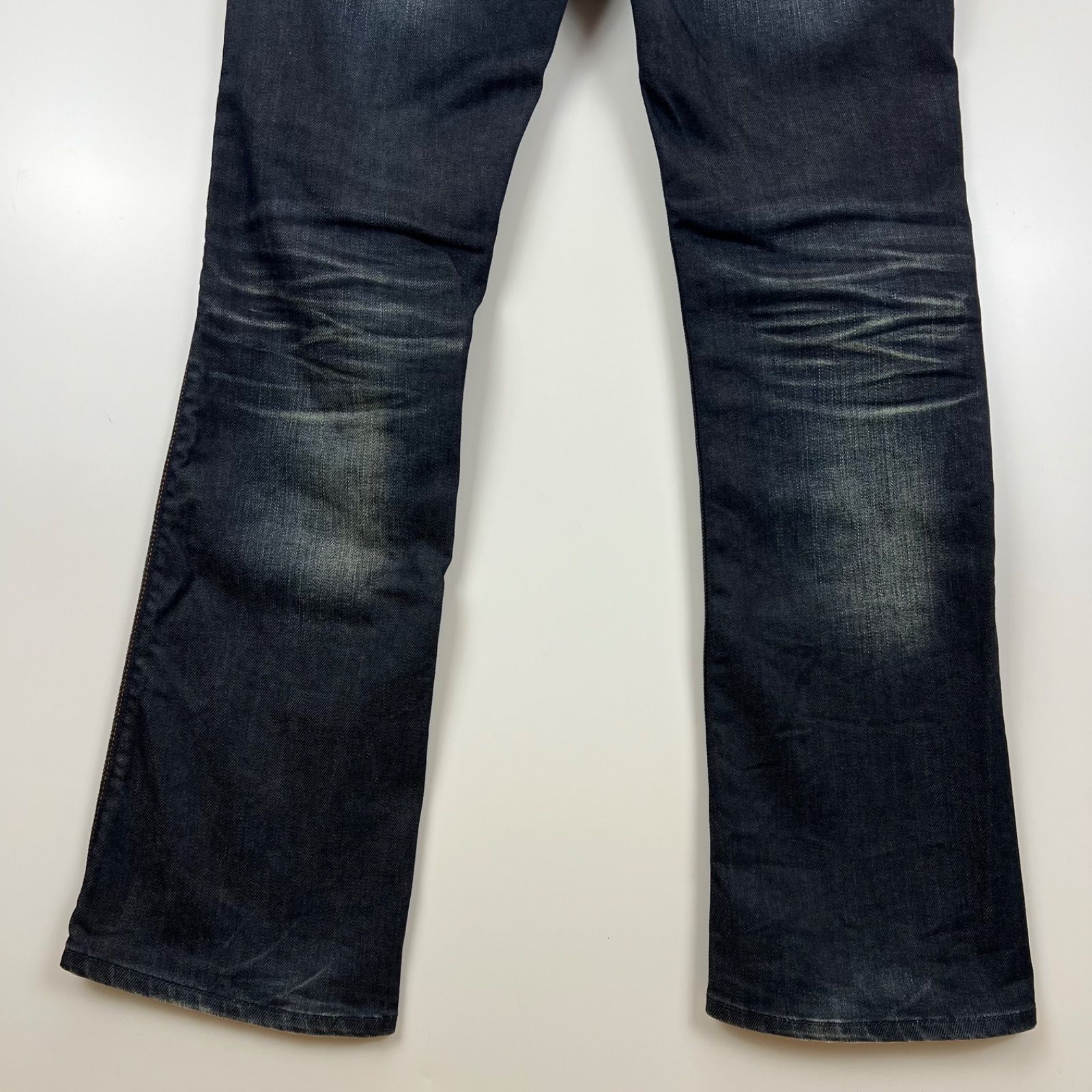 NICOLE CLUB FOR MEN 00s y2k archive straight grunge denim pants 46