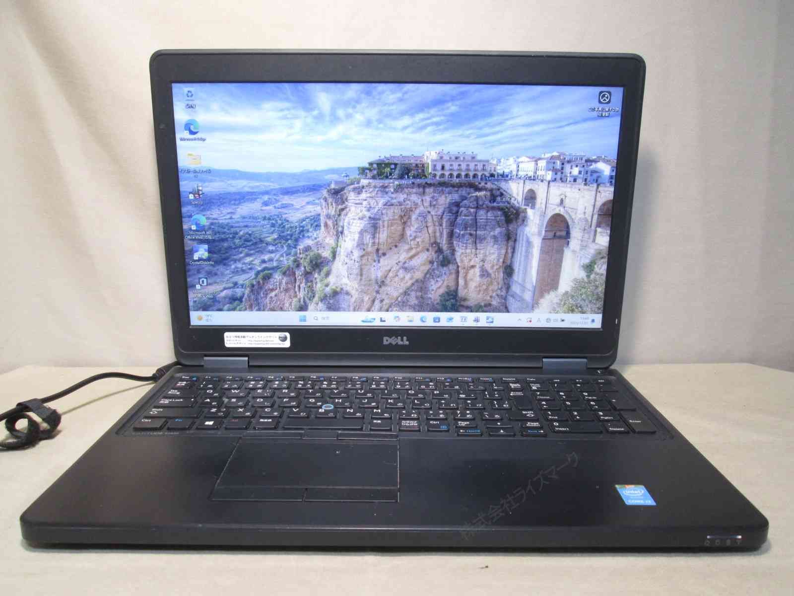 DELL Latitude E5550【SSD搭載】 Core i3 5010U 【Windows11 人気 Pro