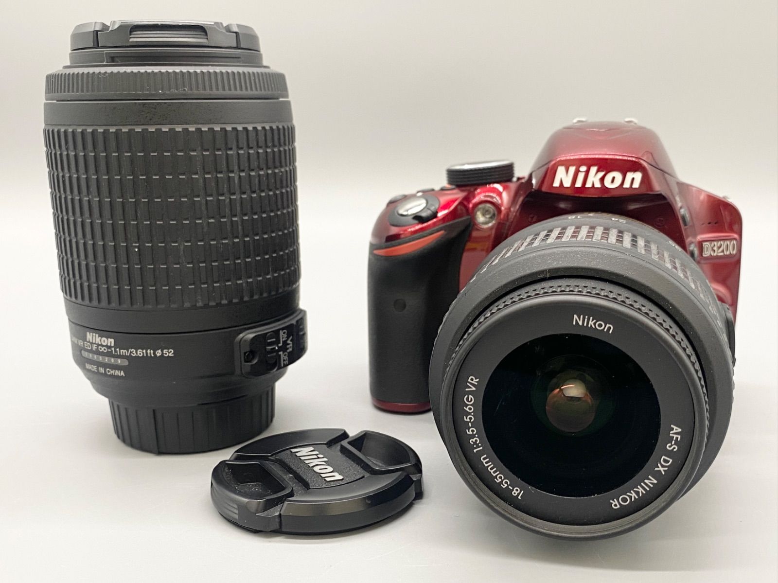 Nikon D3200 18-55mm 55-200mm