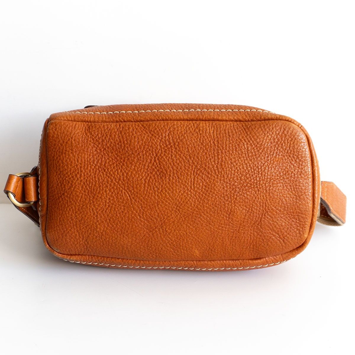 美品】 土屋鞄 【トーンオイルヌメ ショルダーバッグ】ブラウン