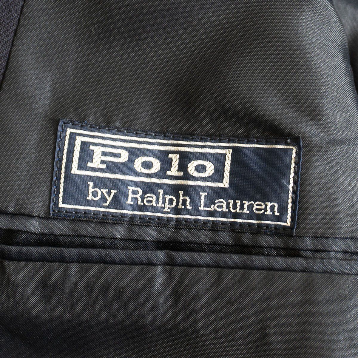 最高級品】POLO RALPH LAUREN【テーラードジャケット /紺ブレ】160 金