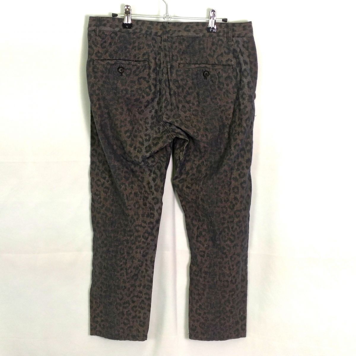ジャーナル レオパローン イージーパンツ ヒョウ柄 サイズ40 〇