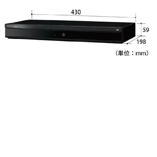 04172 SHARP AQUOS 4 Kブルーレイレコーダー６TB|3チューナー