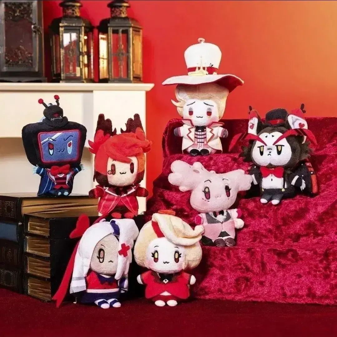 ハズビンホテル アラスターVox ルシファー マスコットぬい ぬいぐるみ