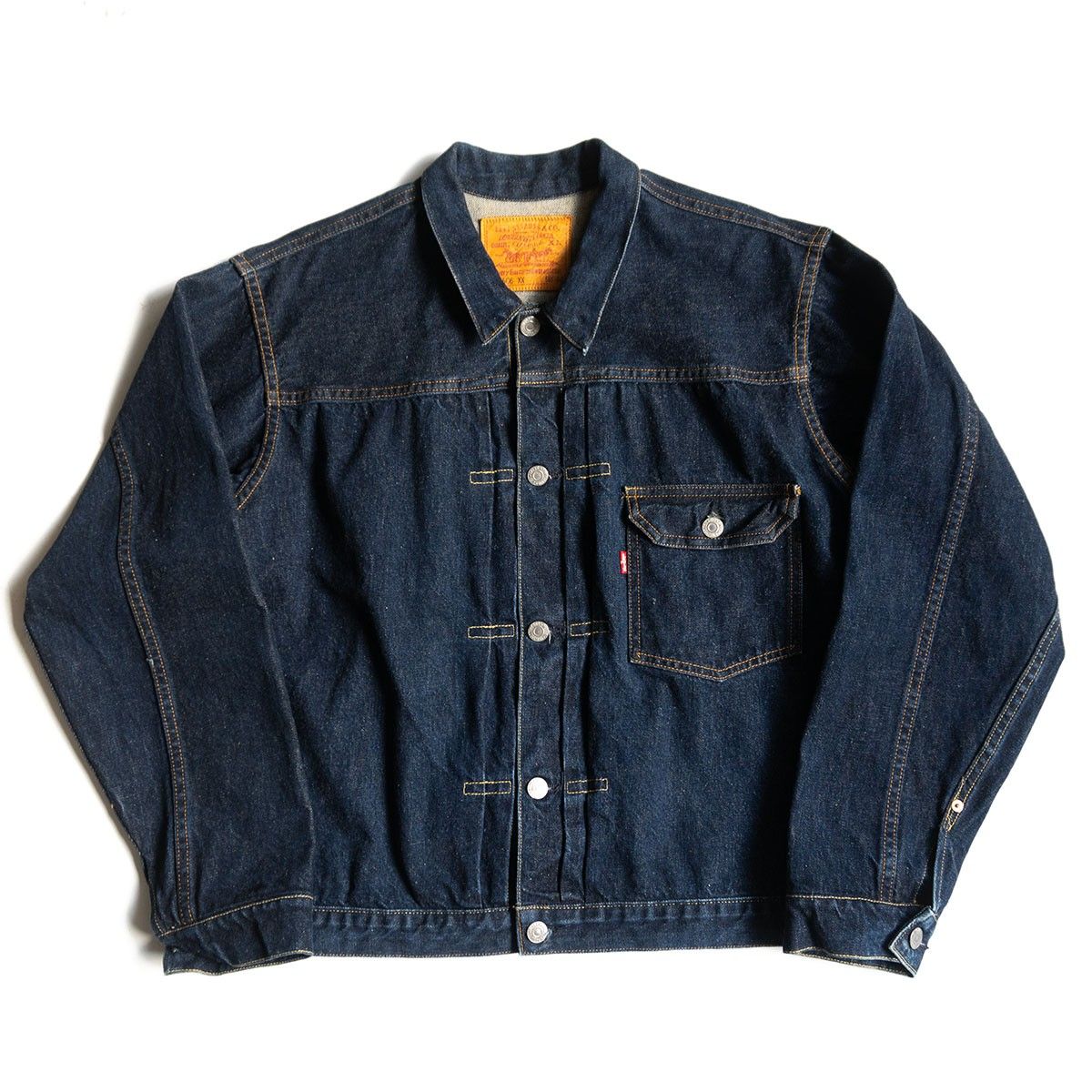 リーバイスファーストsize44バレンシア工場アメリカ製506xx 美品濃紺/バレンシア製】 LEVI'S 【506XX ビッグE デニムジャケット