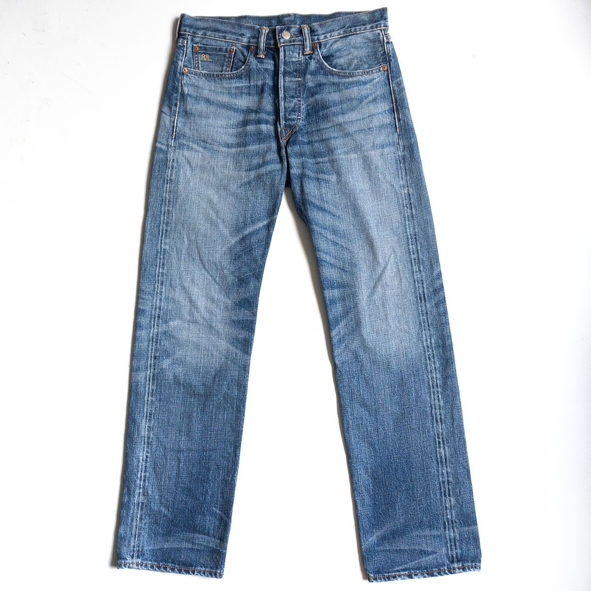 RRL デニムパンツ 30×30 新品 RRL ダブルアールエル LIMITED PRODUCTION RUN 1936 BUCKLEBACK