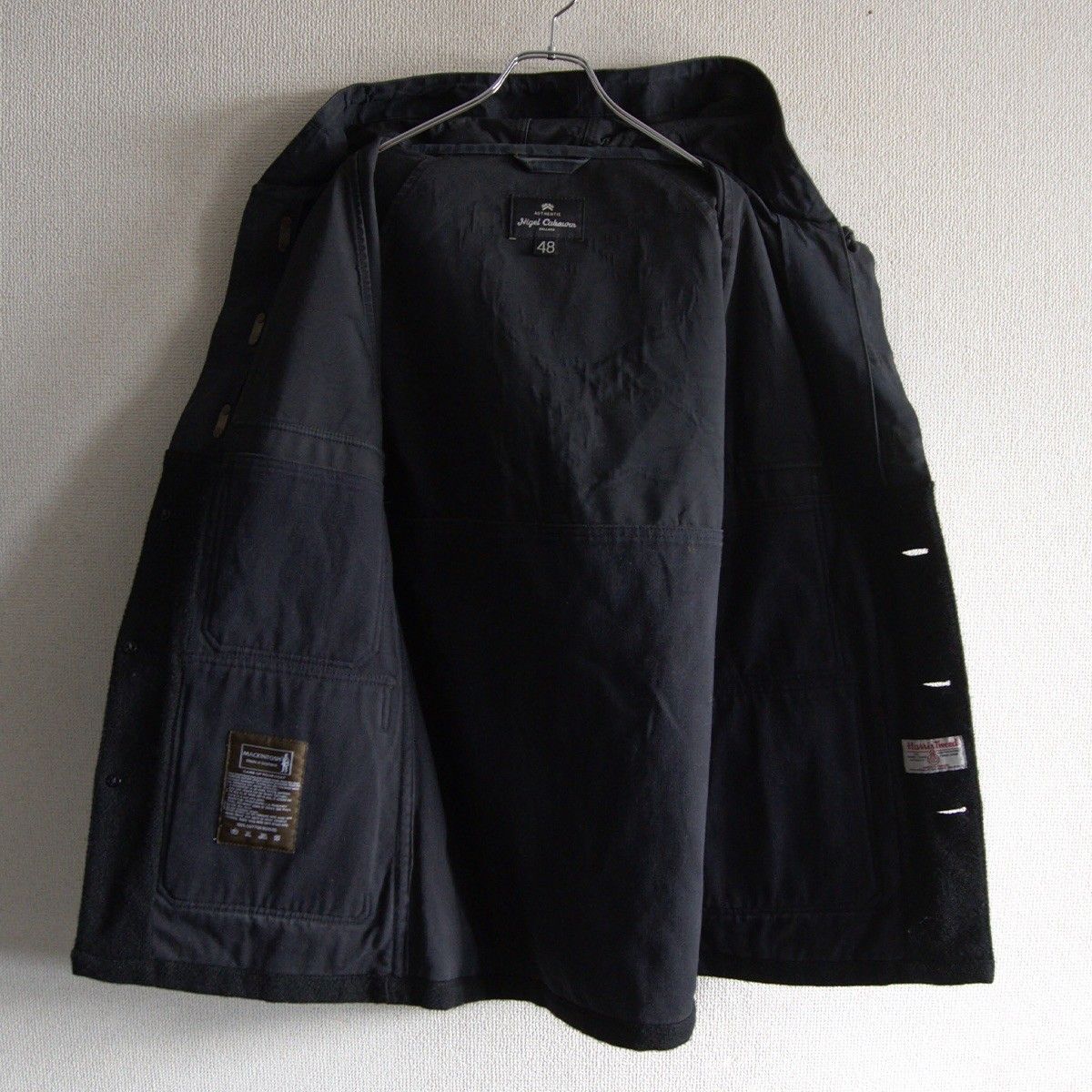 雰囲気抜群】NIGEL CABOURN【カメラマンジャケット 】48 ハリス 