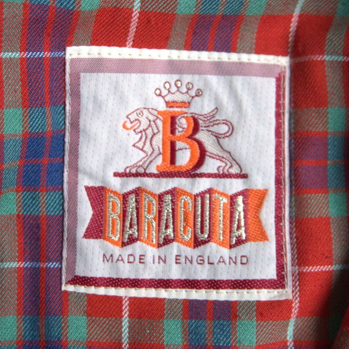 90S】 BARACUTA 【OPTIジップ/G9 スウィングトップ ハリントン