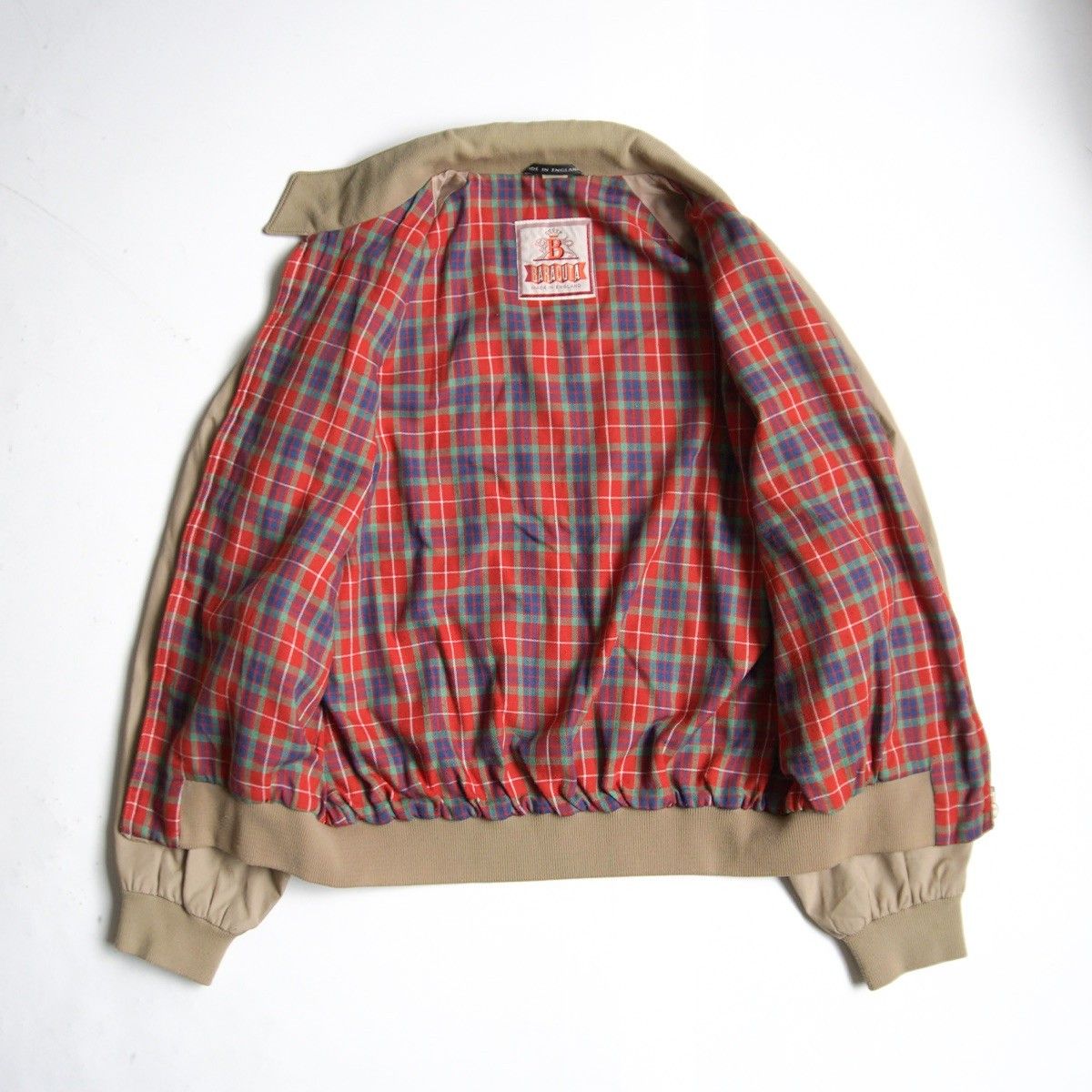 90S】 BARACUTA 【OPTIジップ/G9 スウィングトップ ハリントン