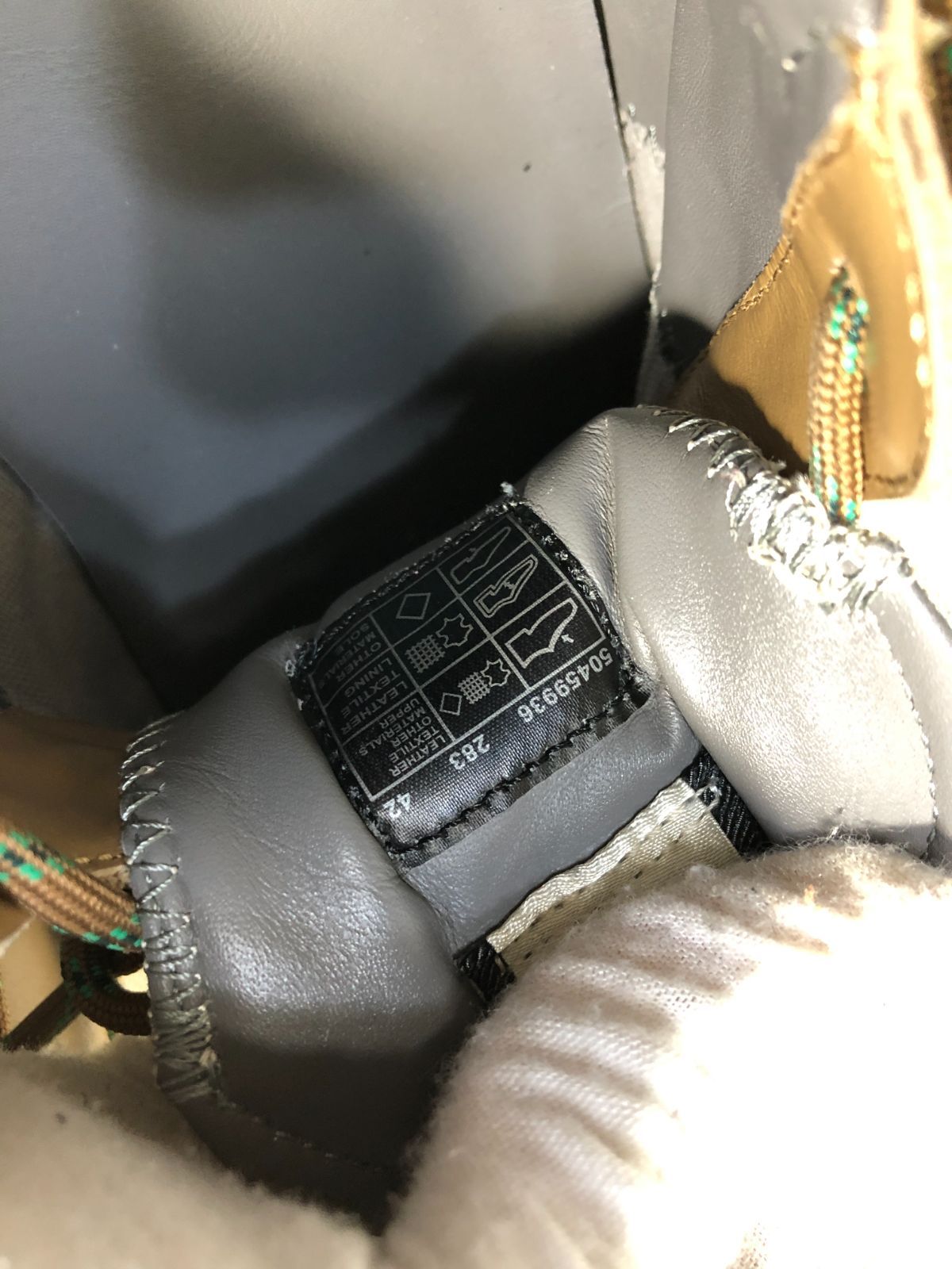 022180 HUGO BOSS Arigon レザー スニーカー 42 26.5cm シューズ