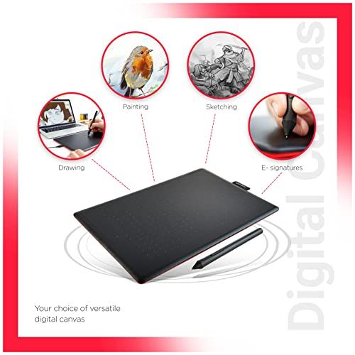 ワコム ペンタブ One by Wacom Medium Chromebook 対応 ペン入力 モデル Mサイズ 板タブ CTL 672 K 0 C モデルpo