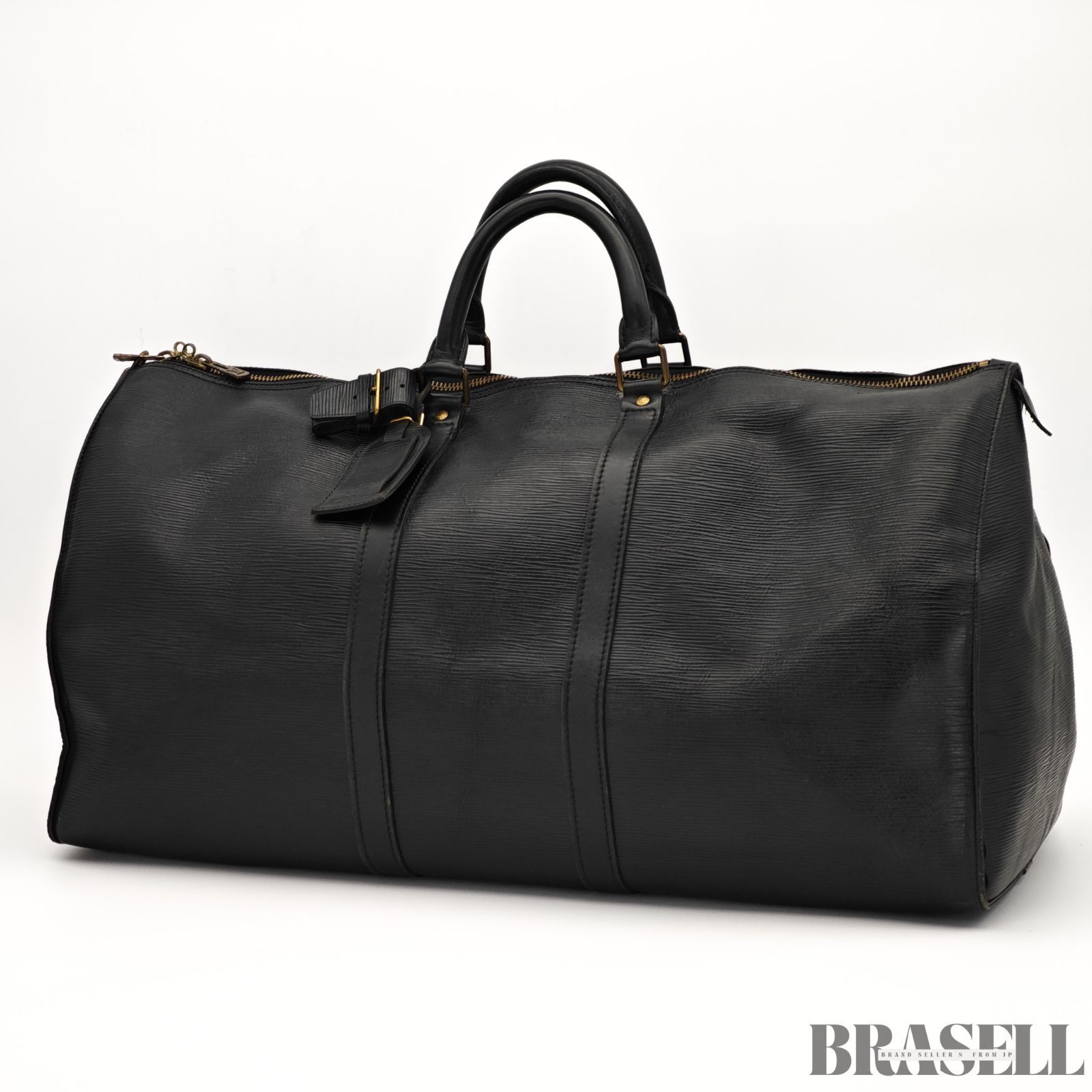 LOUIS VUITTON エピ キーポル55 ボストンバッグ M 59152 59142 バッグ 大容量 旅行 ブラウン レディース メンズ