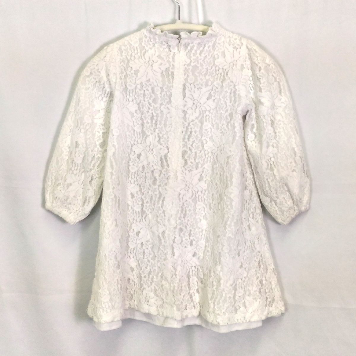 RORA ローラ マーガレン ワンピース ホワイト サイズ120 〇