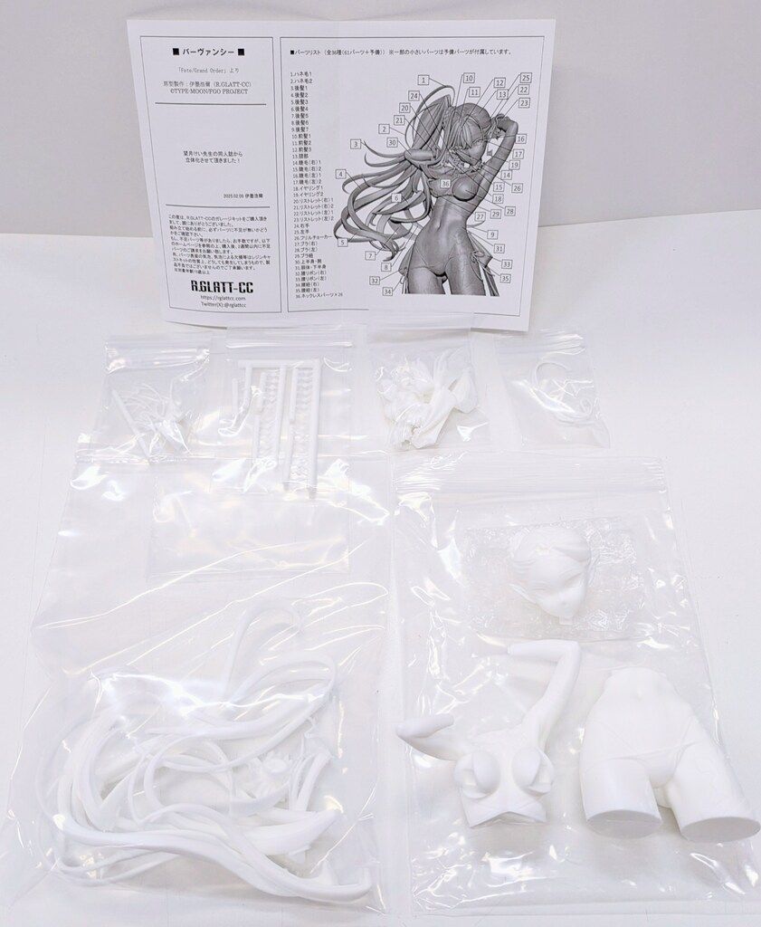 R GLATT CC レジンキャストキット 原型 伊墨浩爾 バーヴァンシー