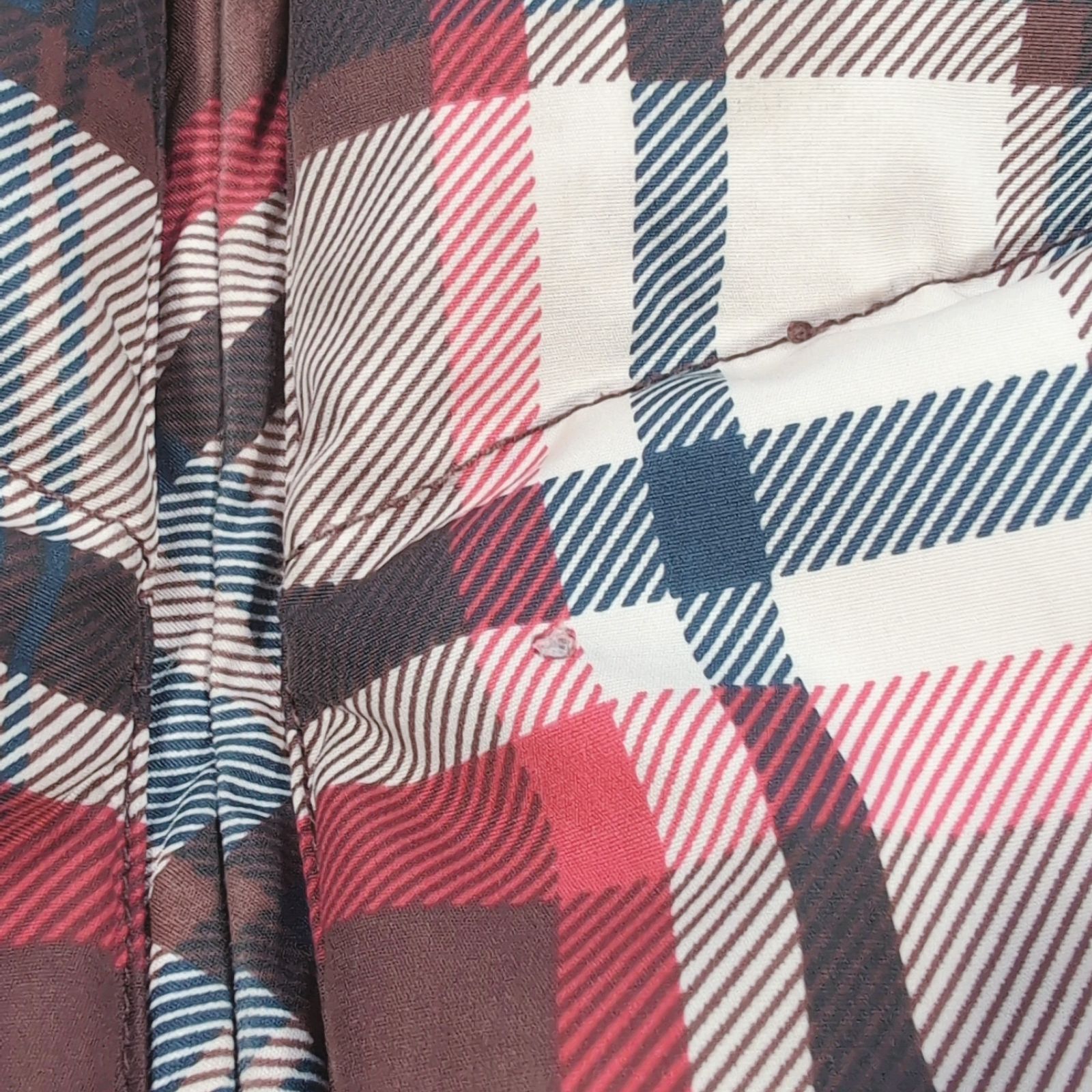 A A BATHING APE ラブジェネチェック ダウンジャケット L BATHING APE