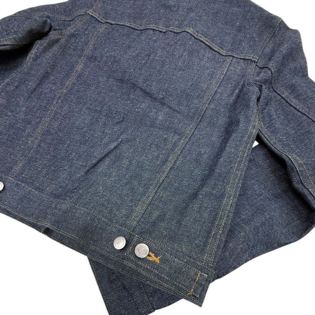 未使用品】 バーバリー デニム ジャケット ノバチェック メンズ