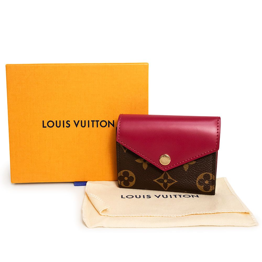 ルイ ヴィトン ポルトフォイユ ゾエ コンパクト 三つ折り財布
