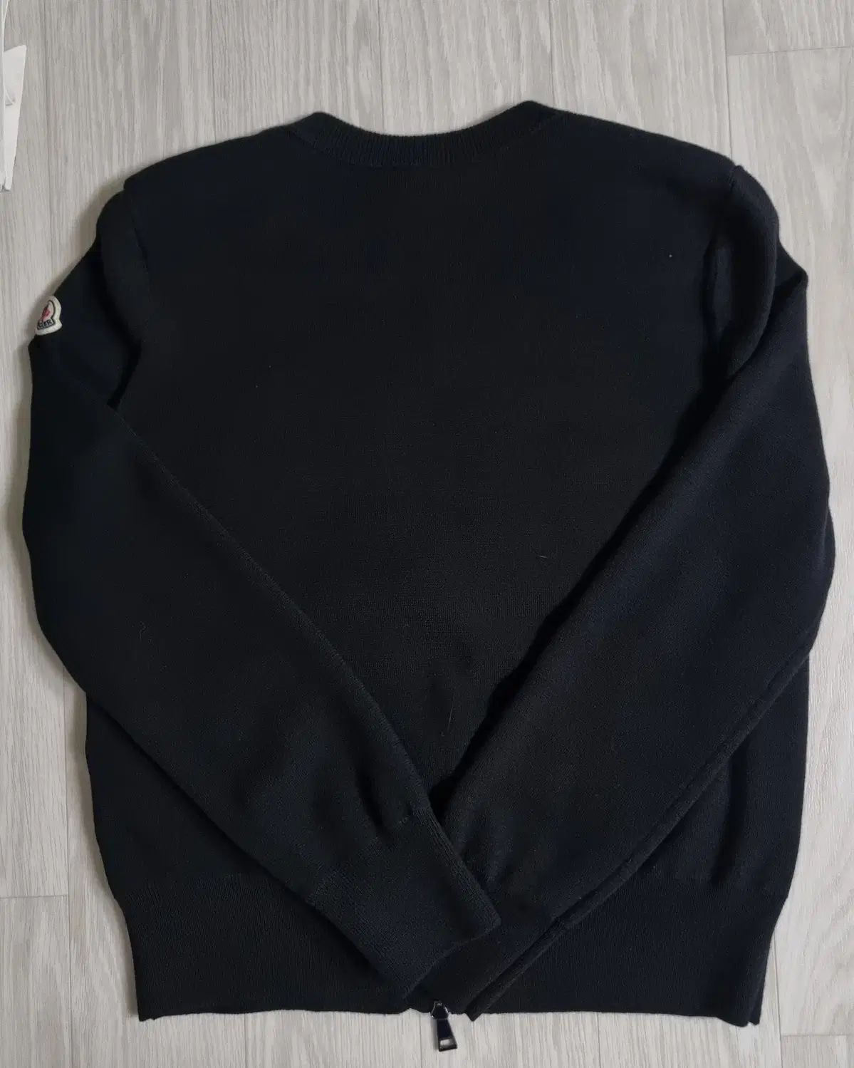 モンクレール ニットダウン トリコット ブラック レディース M