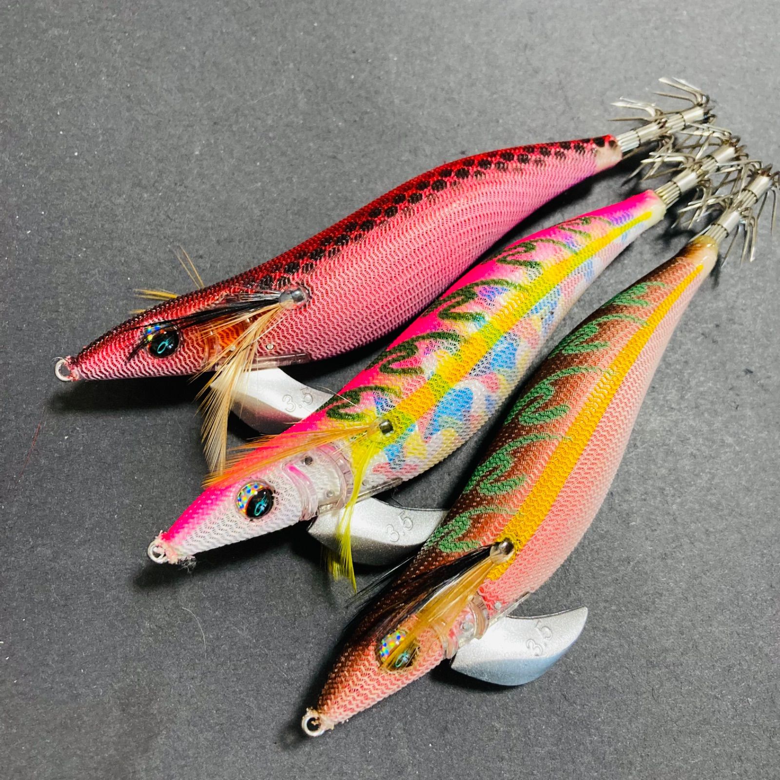 美品】 エメラルダス ステイ RV 3.5号 ラトル エギ エギセット