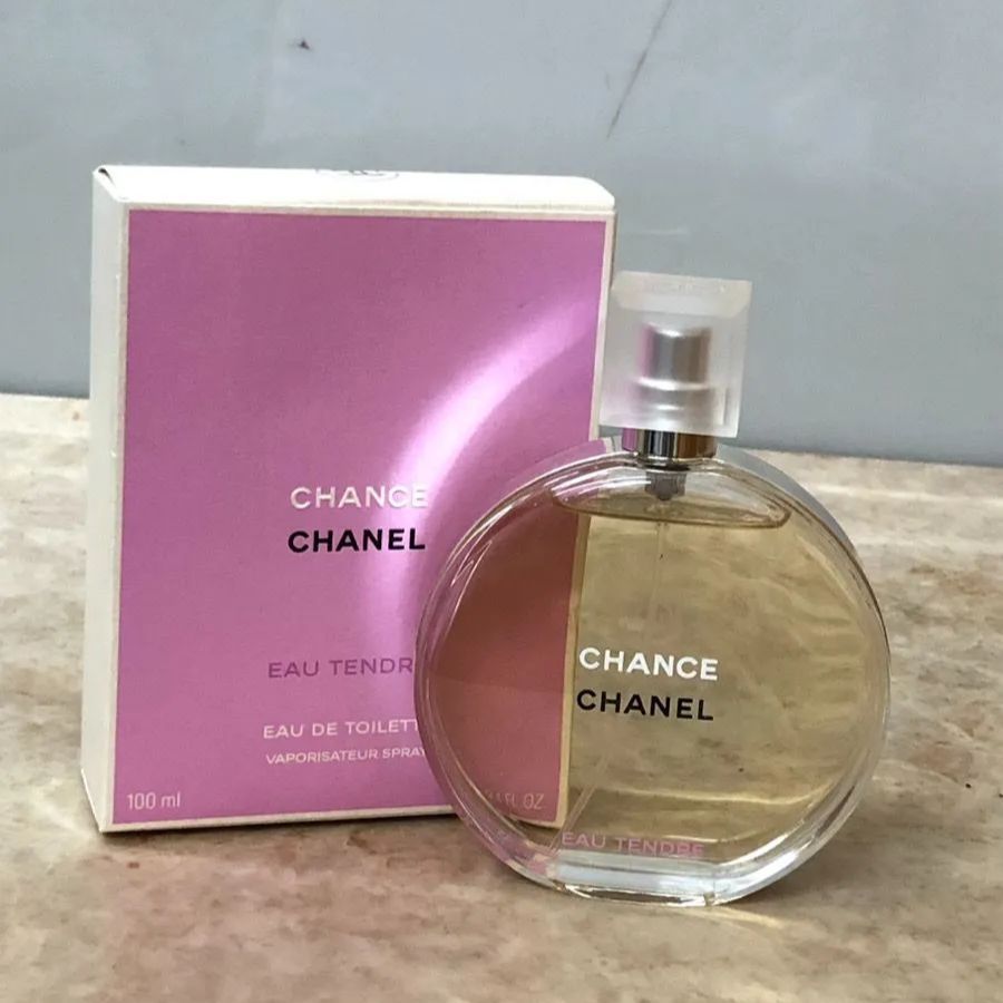 CHANEL CHANCE Eau Tendre 100mlシャネル 中古 CHANEL シャネル CHANCE EAU TENDRE オー タンドゥル EAU DE TOILETTE
