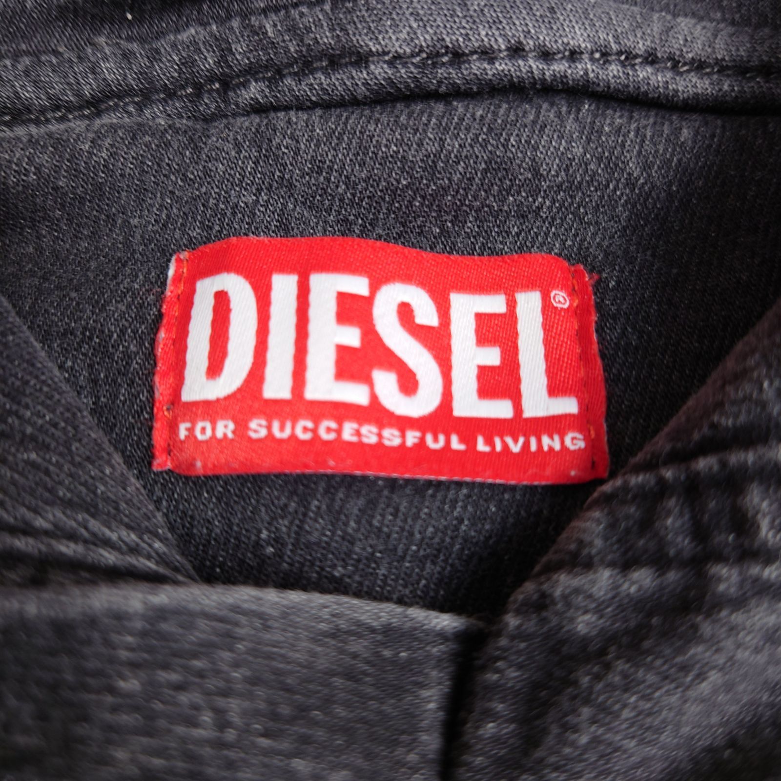 ✨DIESEL ディーゼル ヴィンテージ加工 胸ロゴ ビンテージ パーカー 