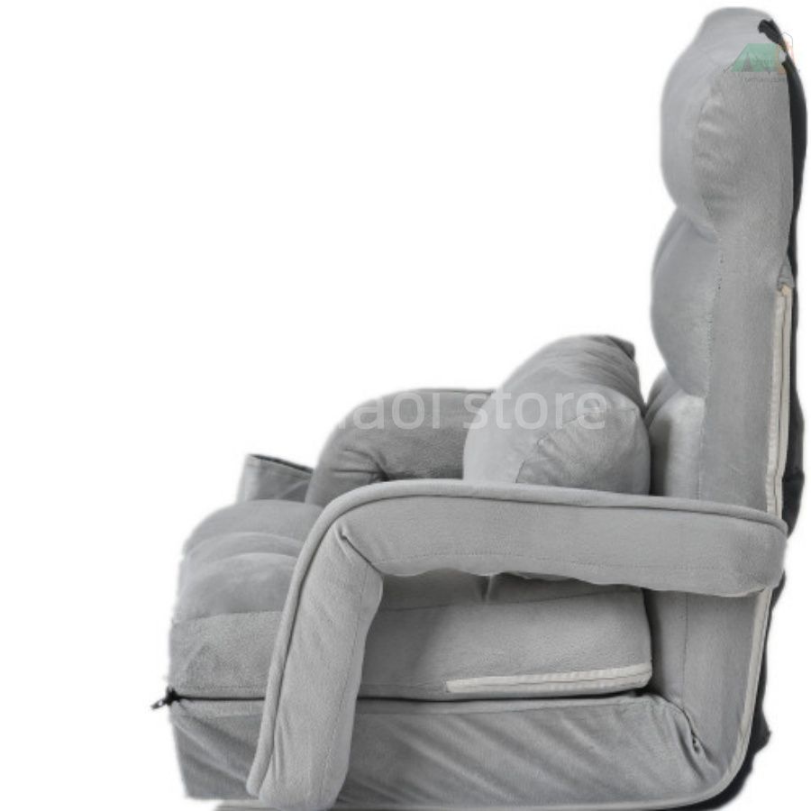 座椅子 リクライニング 14段ギア リクライニングチェアー ファブリック