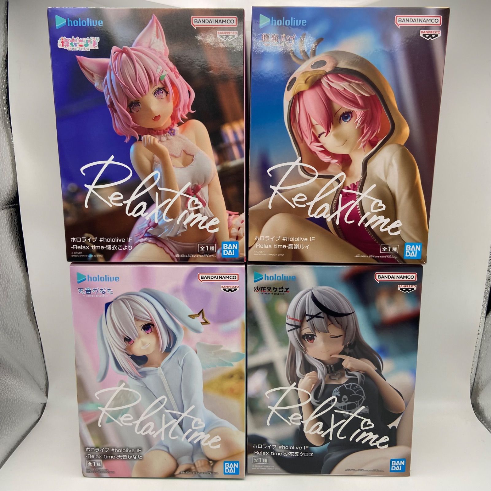 ホロライブ　hololive IF Relax time フィギュアセット Amazon.com: Bandai hololive IF Relax Time Suisei Hoshimachi : Toys