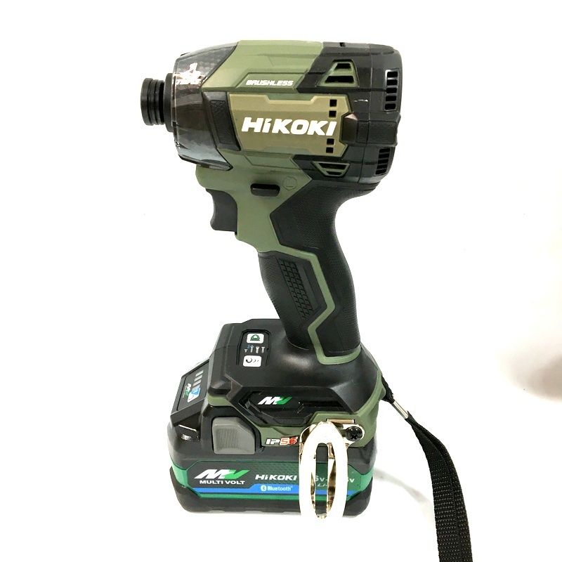  HiKOKI ハイコーキ コードレスインパクトドライバ WH 36 DD 2 XHGSZ フルセット マルチボルト フォレストグリーン 電動工具 DW 3703 電動インパクトドライバー ドリル ドライバー レンチ