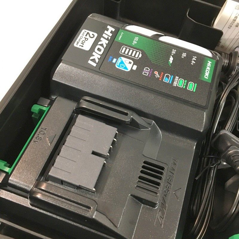 HiKOKI ハイコーキ コードレスインパクトドライバ WH 36 DD 2 XHGSZ フルセット マルチボルト フォレストグリーン 電動工具 DW 3703