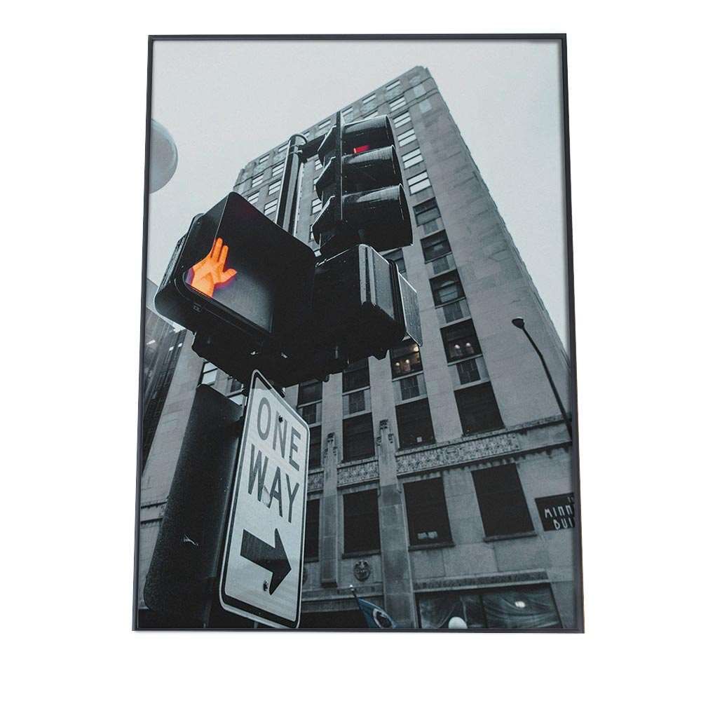 A 約84 x 119 cm ki poster 41 イギリス 街角 海外 白黒 ポスター 選べる全サイズ＆用紙 インテリア フォト オシャレ アート モダン 縦