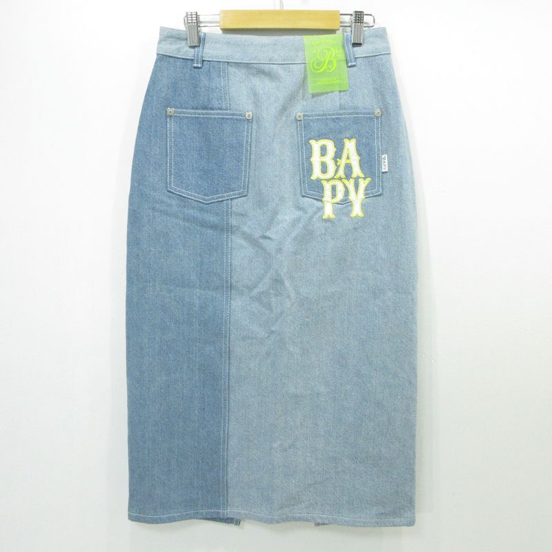 三重本店】 中古 A BATHING APE | アベイシングエイプ スカート ブルー