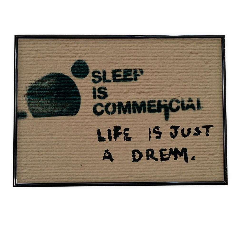 B 約73 x 103 cm ki-poster-51 ブラウン 白黒 英字 ポスター 選べる全サイズ＆用紙 インテリア フォト オシャレ アート モダン 横