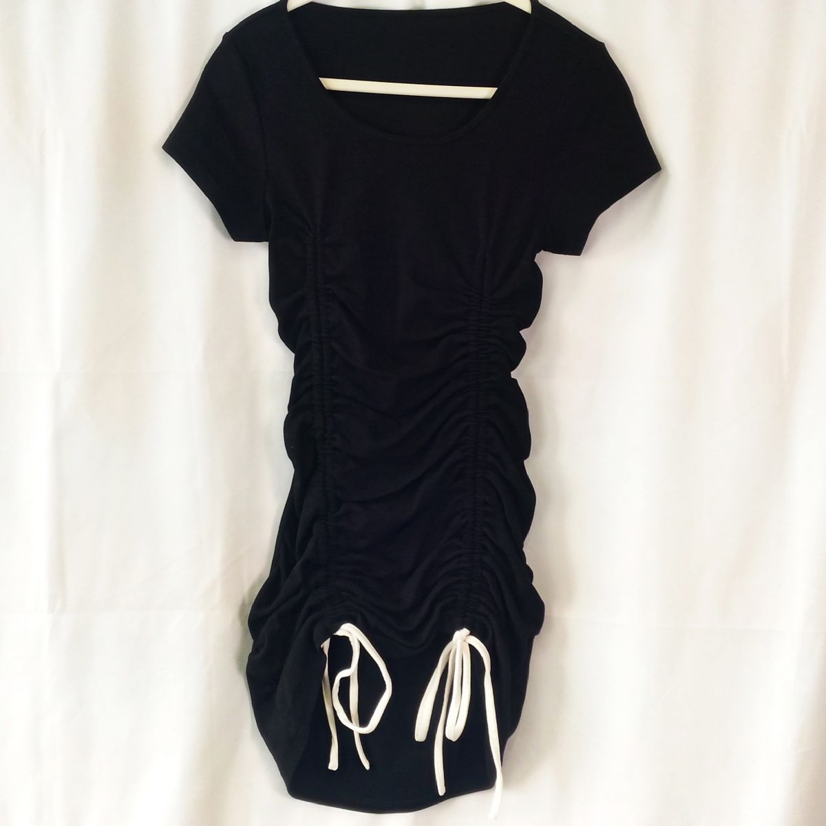 melt the lady メルトザレディ ギャザーTワンピース ブラック